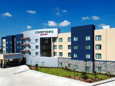Courtyard By Marriott Houston Katy Mills Hotel Exterior photo